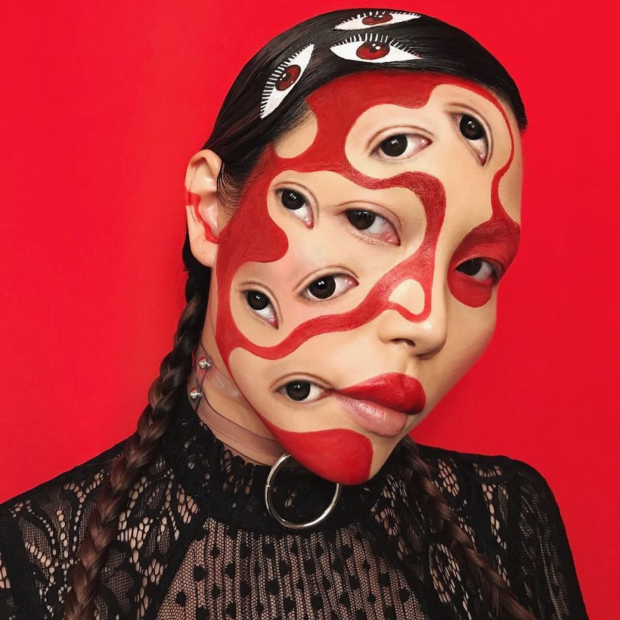 New-Optical-Illusion-Make-Up-Mimi-Choi