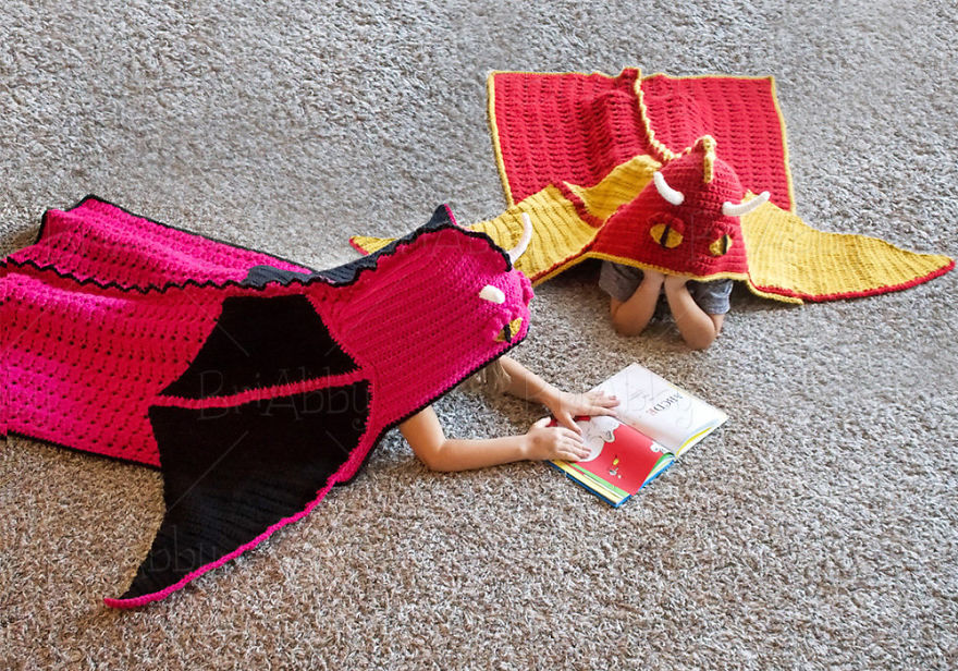 Hooded Dragon Blanket
