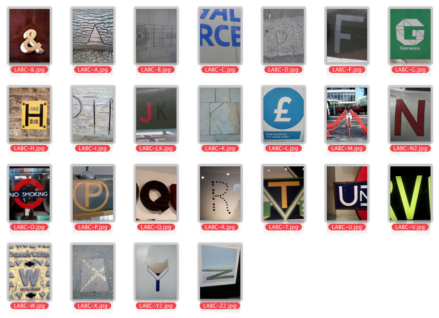 My Souvenir Alphabets My Souvenir Alphabets