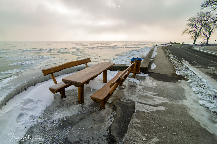 I Captured Winter In Tihany