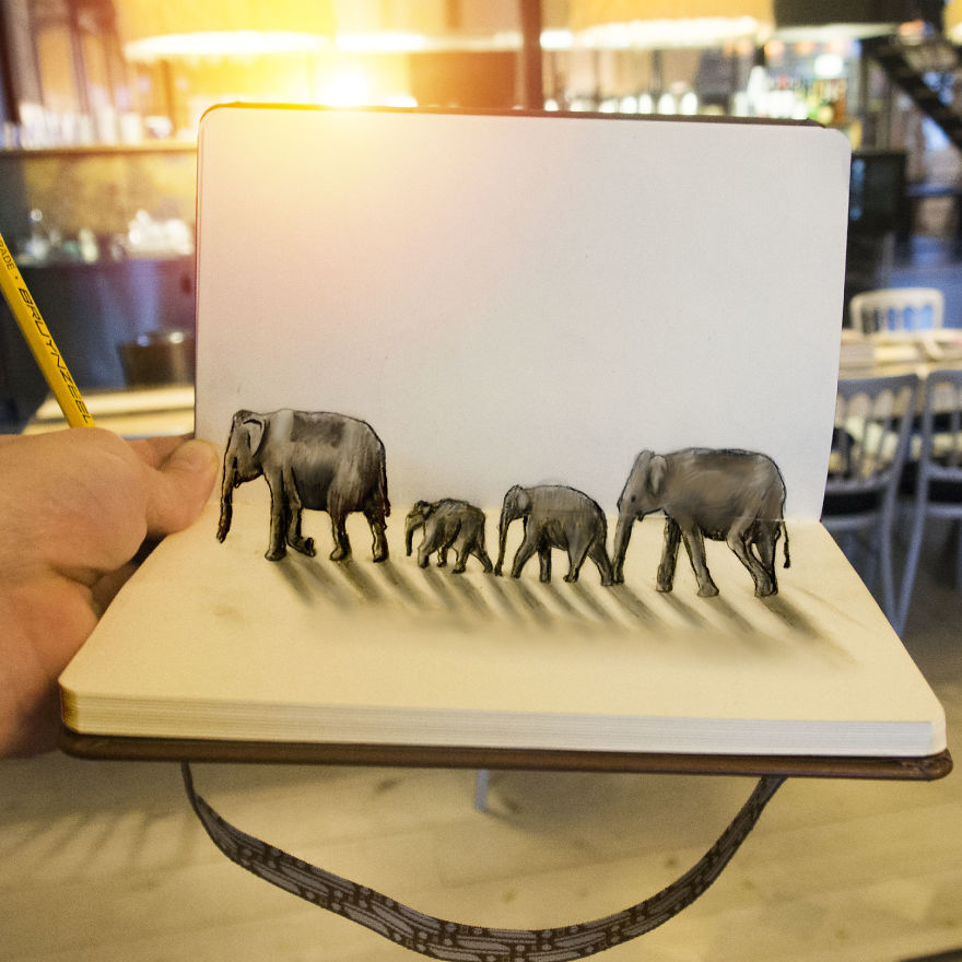 New Awesome 3D Drawings By Ramon Bruin New Awesome 3D Drawings By Ramon Bruin