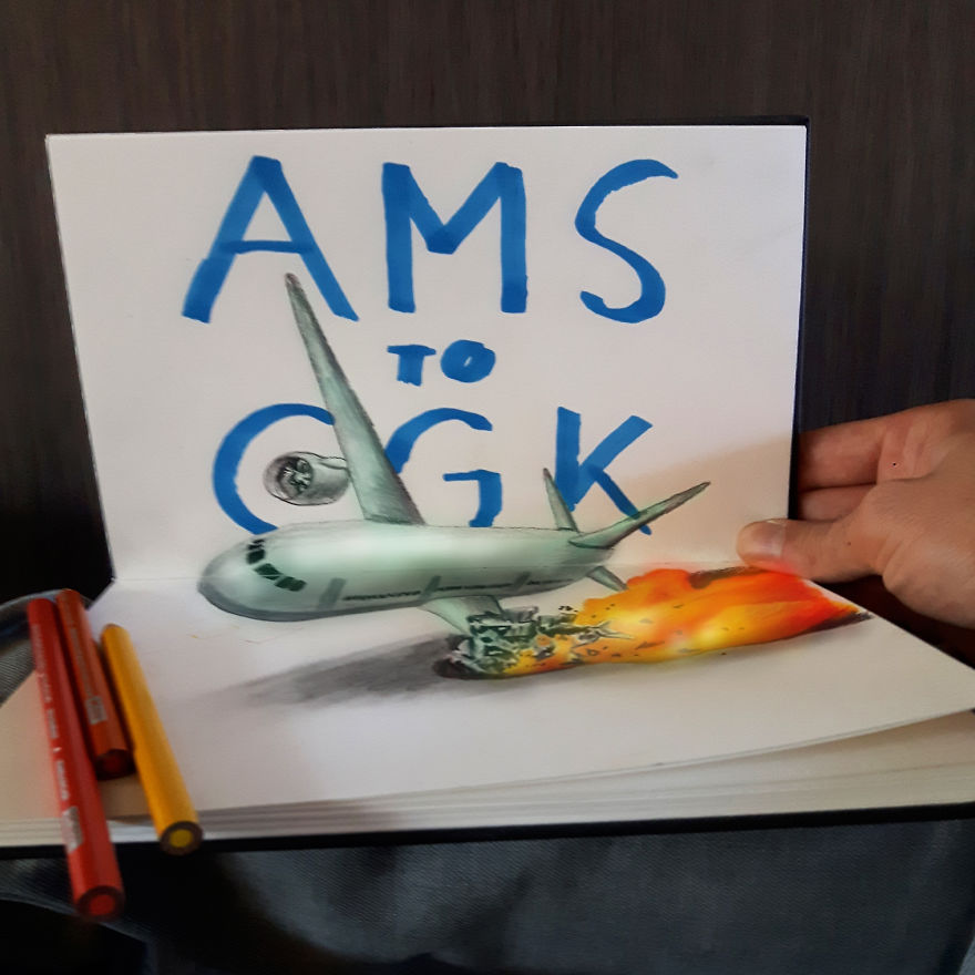 New Awesome 3D Drawings By Ramon Bruin