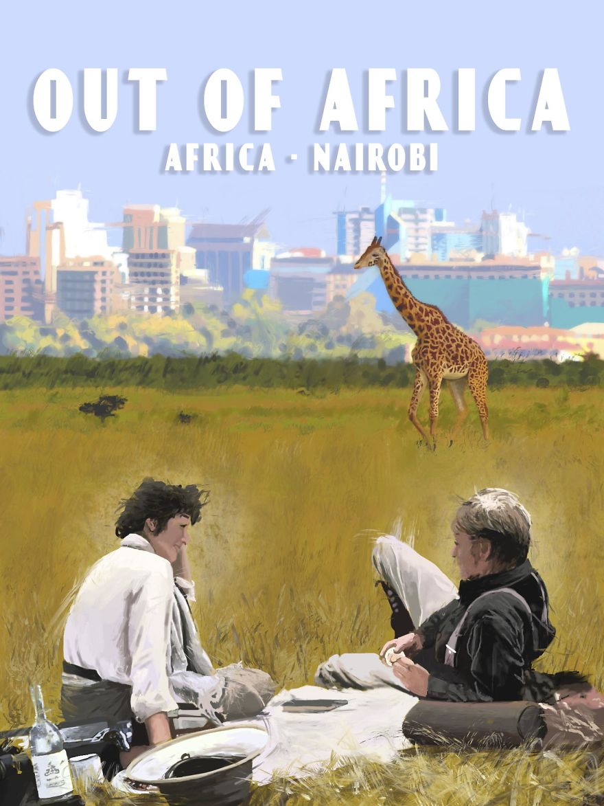 We Illustrated Oscar Winning Movies That Are Set Around The World