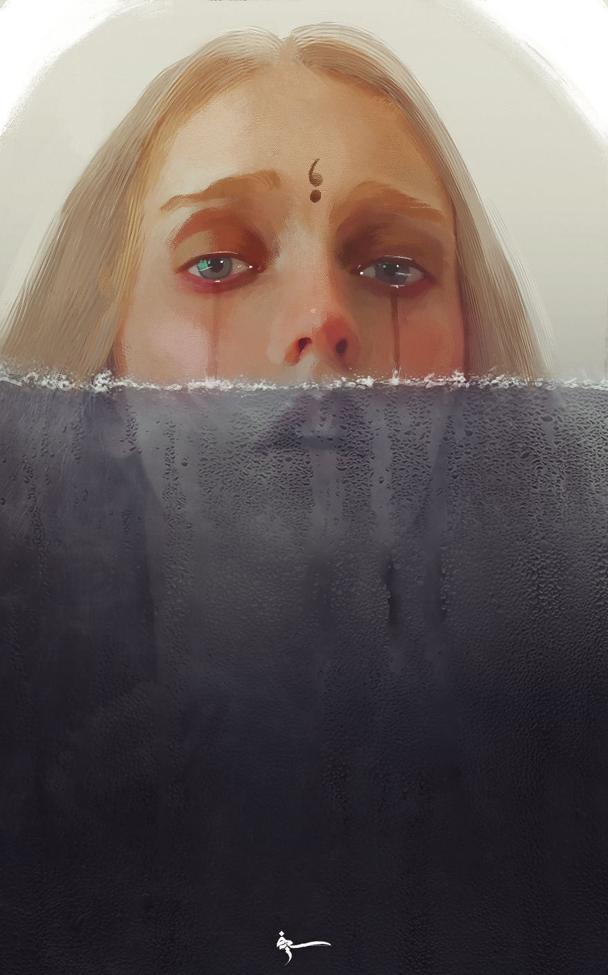 Painting Also Can Have Souls, 17y.o Artist Make This Out Of His Depression.