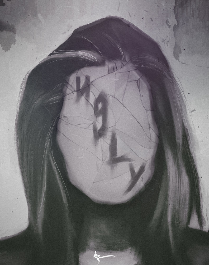 Painting Also Can Have Souls, 17y.o Artist Make This Out Of His Depression.