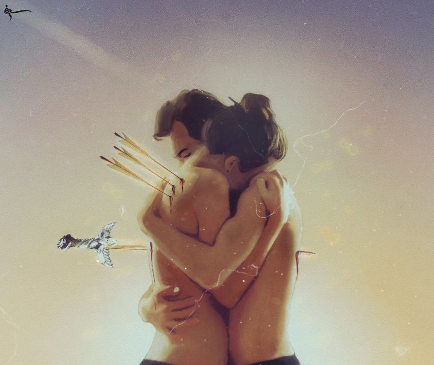 Painting Also Can Have Souls, 17y.o Artist Make This Out Of His Depression.