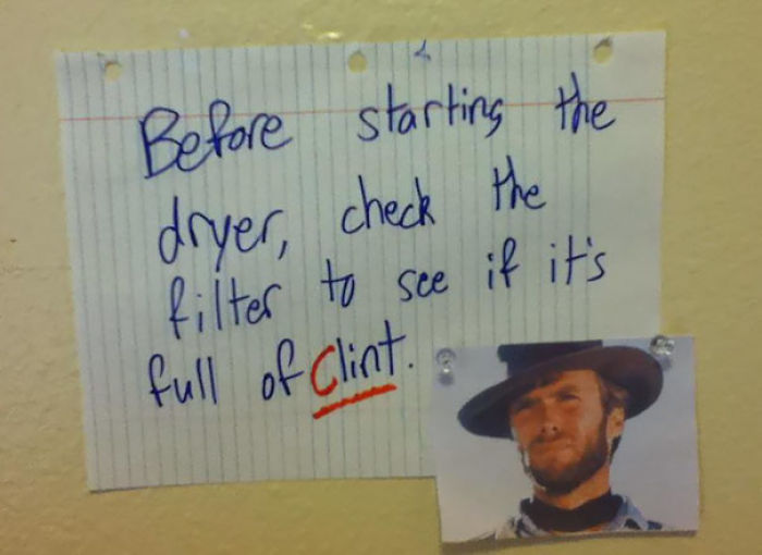 Check The Dryer's Filter