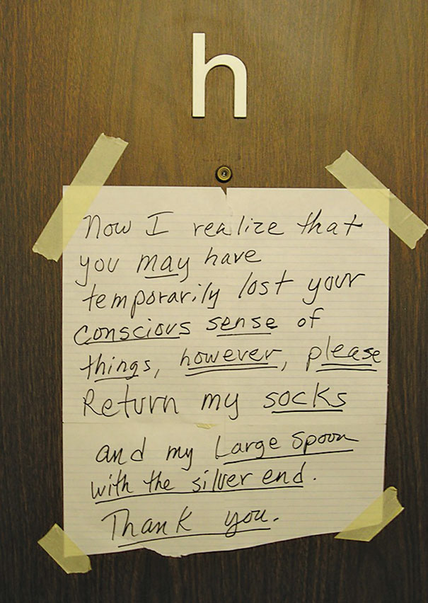 Return My Things Please