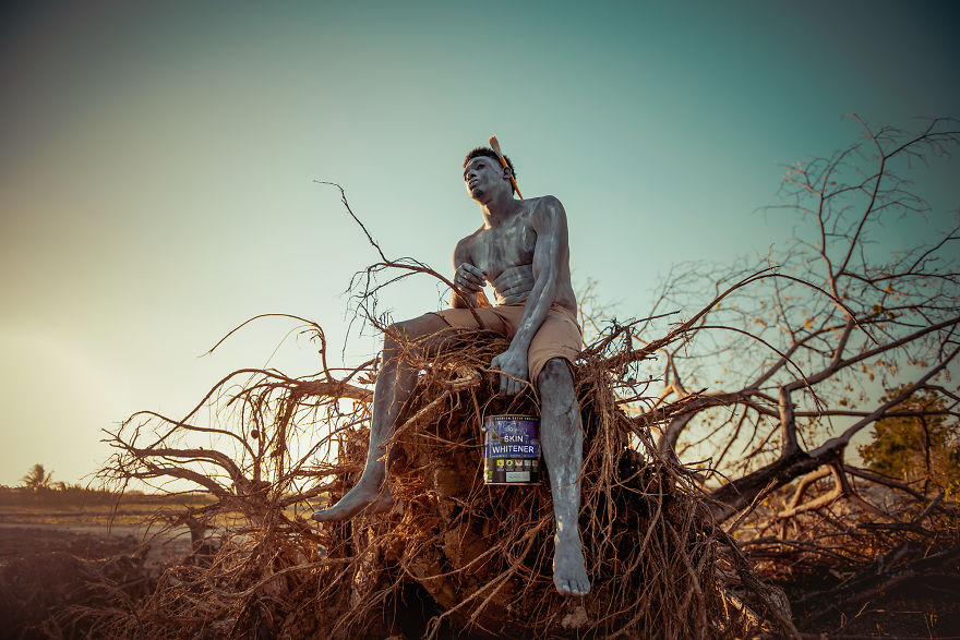 I Created This Compelling Series To Challenge Black Skin Bleaching