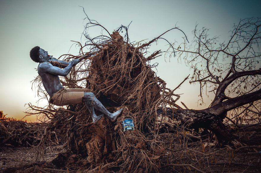 I Created This Compelling Series To Challenge Black Skin Bleaching