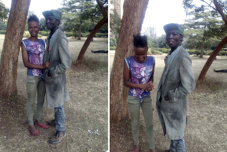 Photographer Changes The Physical Appearance Of A Homeless Couple, And Now They Look Like Fashion Models Photographer Changes The Physical Appearance Of A Homeless Couple, And Now They Look Like Fashion Models