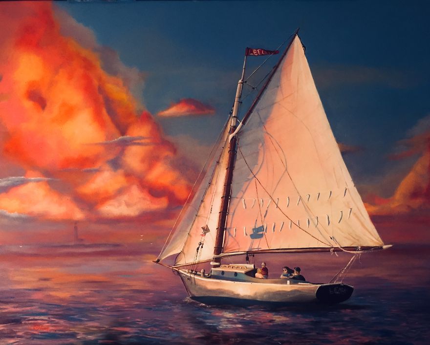 My Wife Encouraged Me To Try My Hand At Painting One More Time. That Was One Year Ago My Wife Encouraged Me To Try My Hand At Painting One More Time. That Was One Year Ago