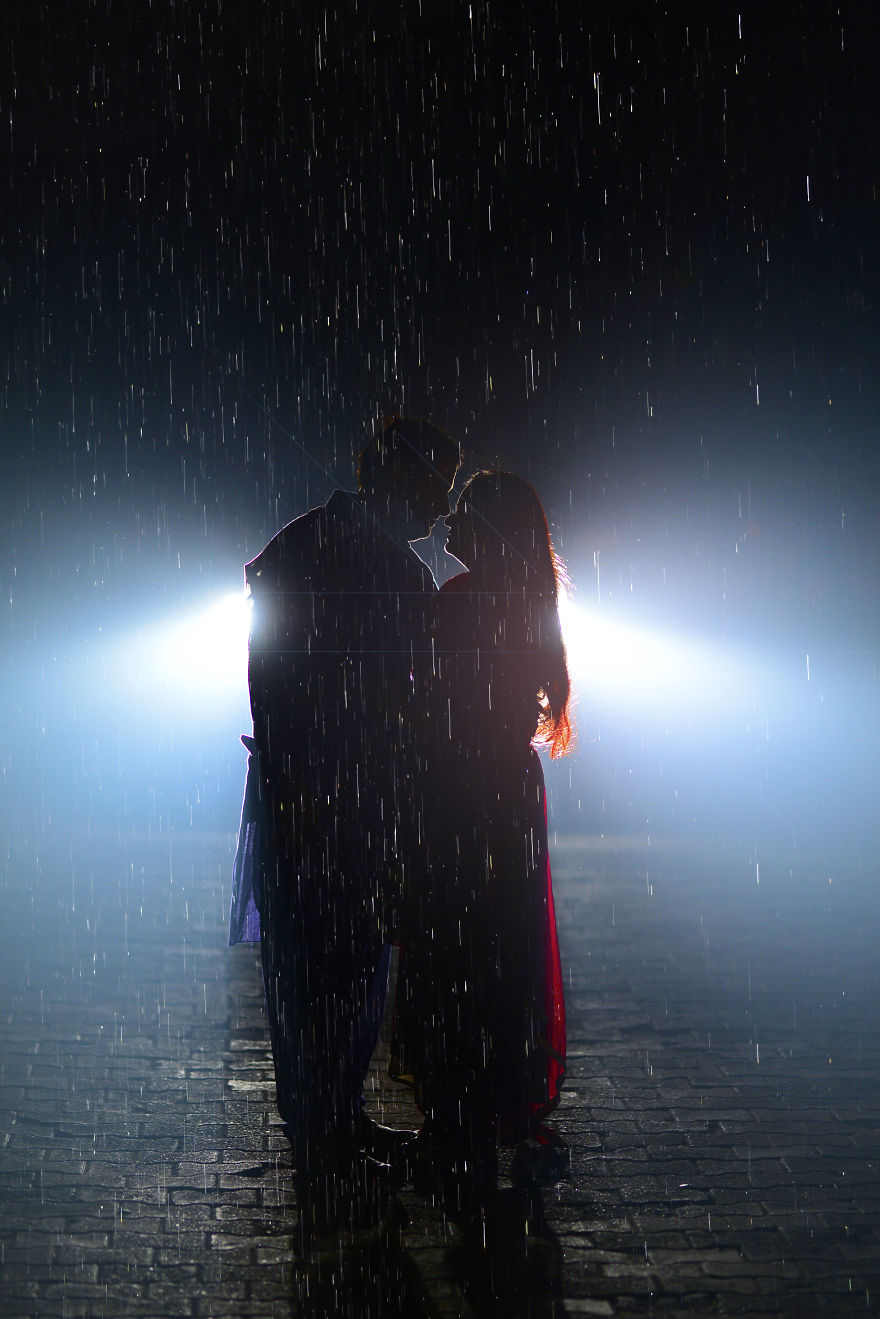 I Take Silhouettes Of Love During Pre-Wedding Shoots