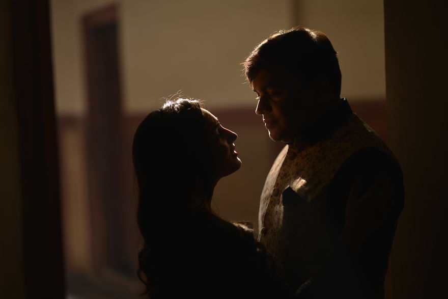I Take Silhouettes Of Love During Pre-Wedding Shoots