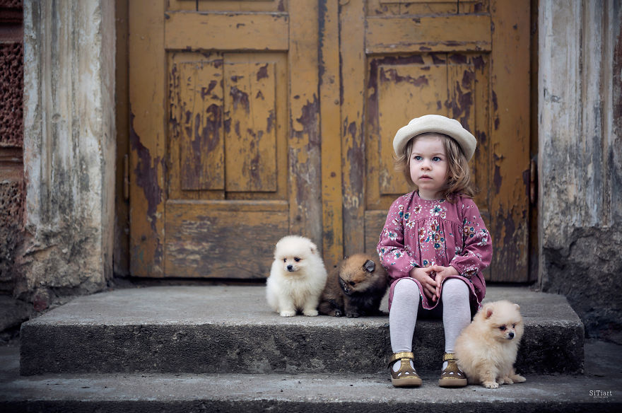 The Friendship Between Children And Animals