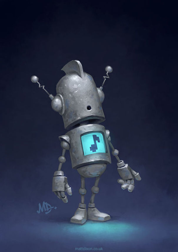 Lonely Robots Experiencing The Quiet Wonder Of The World ( Part 3 )