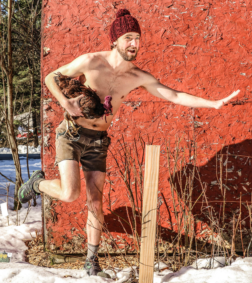 These Handsome Alaskan Men Picked Up Some Hot "Chicks", The Photos That Resulted Will Crack You Up!