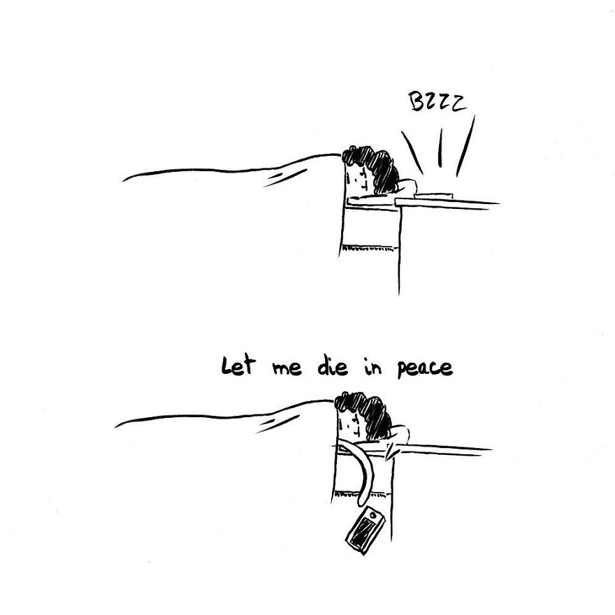 This Artist Illustrates His Dark Thoughts