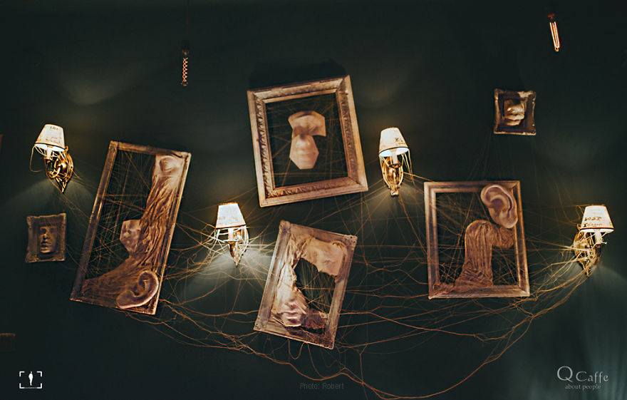 Bunch Of Artists Unite To Design The Interior Of This Surreal Bar And The Details Are Incredible