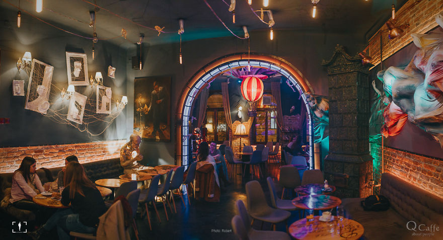 Bunch Of Artists Unite To Design The Interior Of This Surreal Bar And The Details Are Incredible