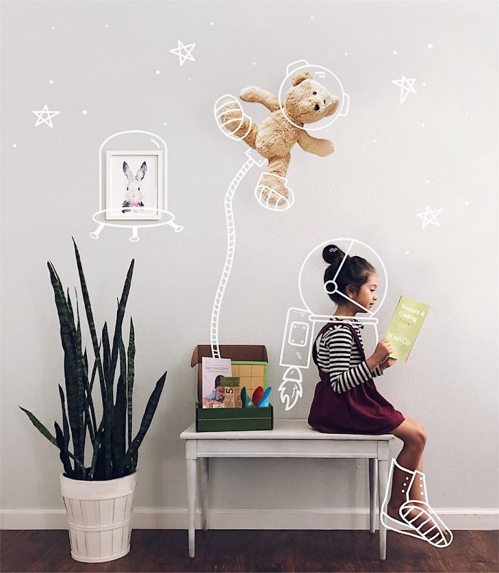 This Is What Happens When You Have A Creative Mother At Home