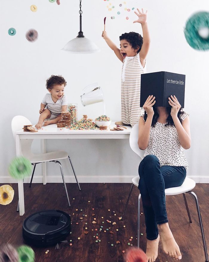 This Is What Happens When You Have A Creative Mother At Home