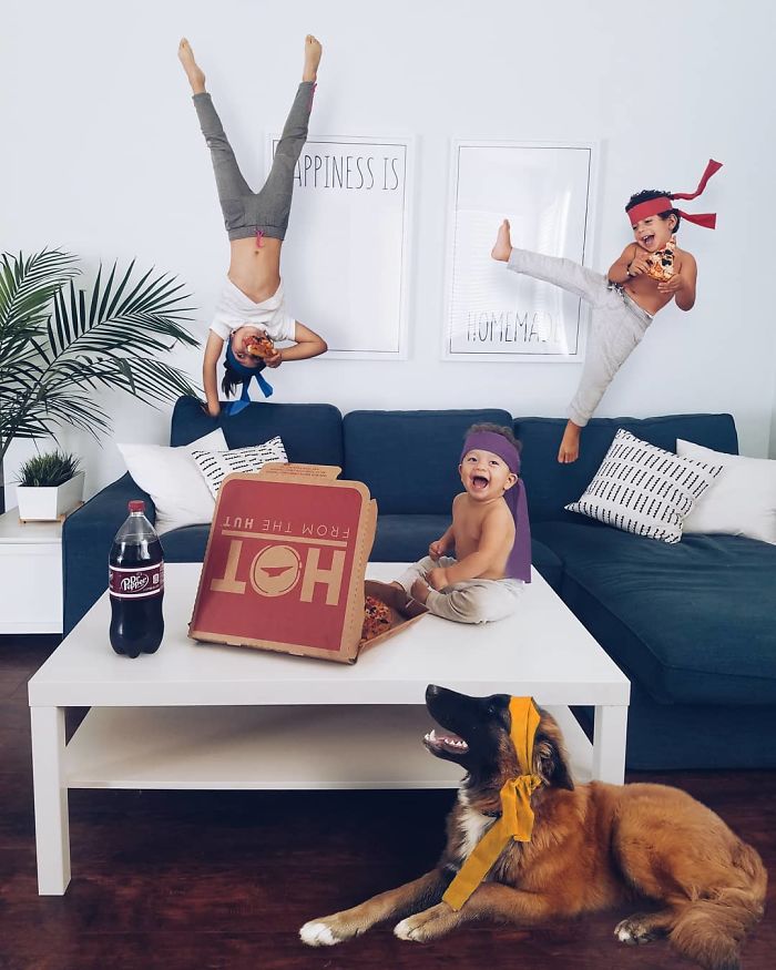 This Is What Happens When You Have A Creative Mother At Home