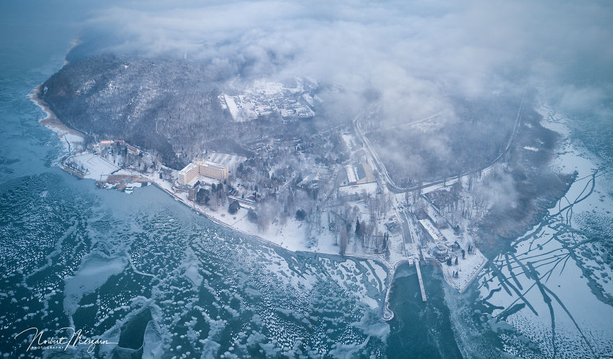 I Captured Winter In Tihany