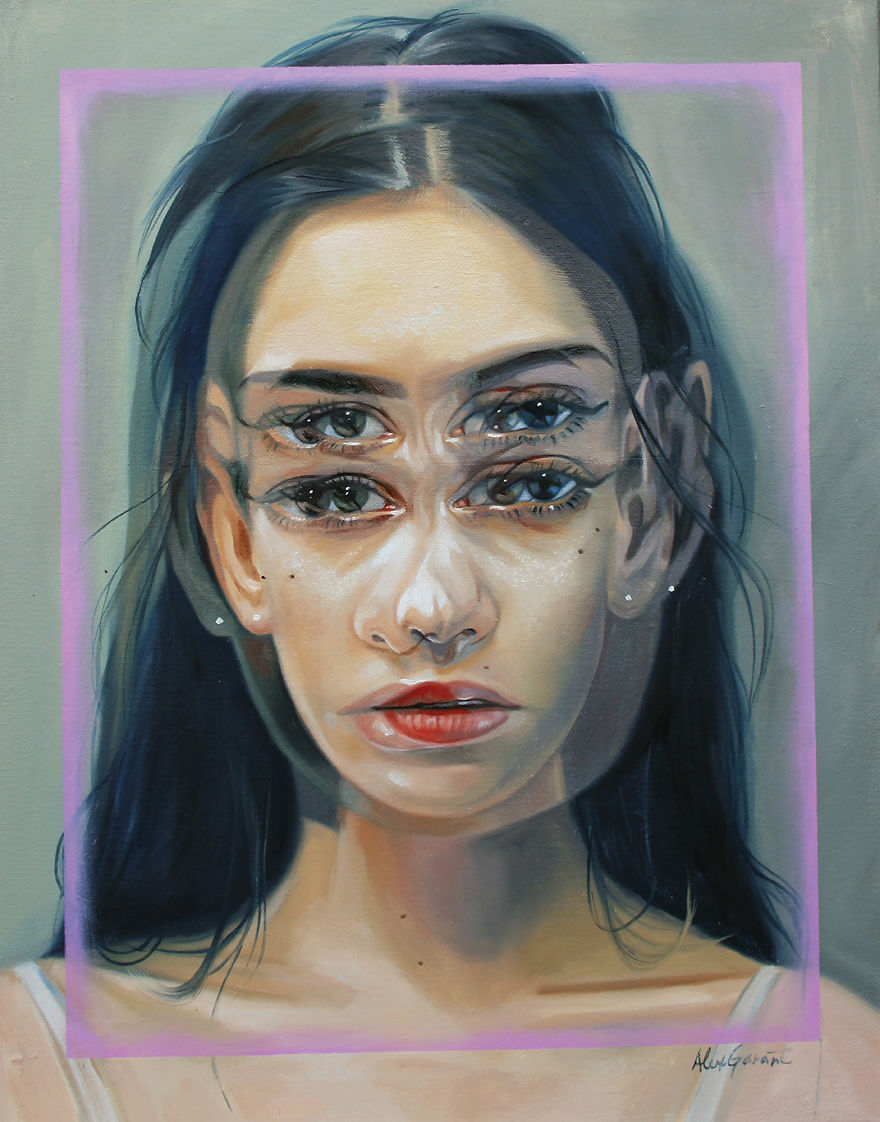 I Create Figurative Op Paintings That Will Make You Feel Dizzy