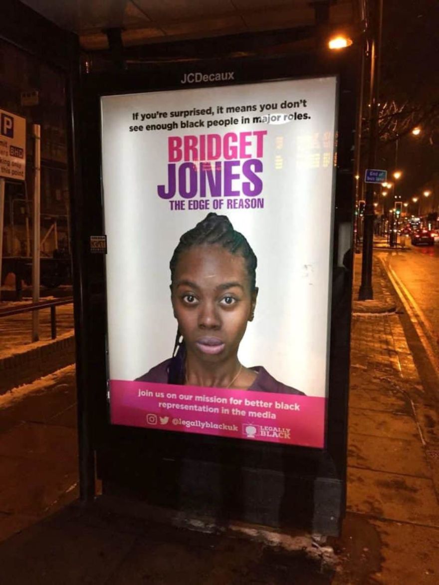UK Activists Raise Awareness By Replacing White Actors With Black Leads In Movie Posters