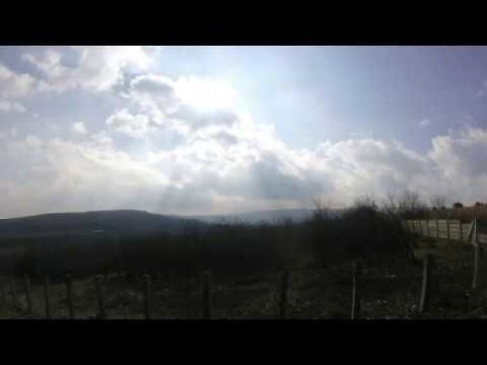 Stormy Clouds In Spectacular 4k Timelapse Motion. Amazing View With Mix Of Sun And Blue Sky