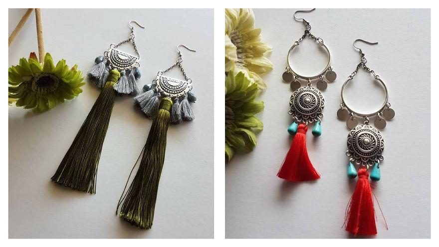 10 Most Extraordinary Handmade Tassel Earrings You Can Buy On Etsy 10 Most Extraordinary Handmade Tassel Earrings You Can Buy On Etsy