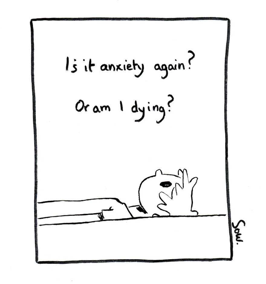 This Artist Illustrates His Dark Thoughts