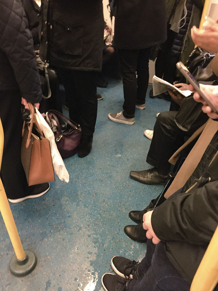 Blind Man Left In 'Tears' After Nobody Gave Up Their Seat For Him And His Guide Dog On The Train