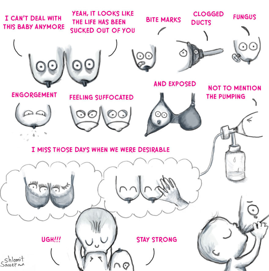 My Tired Mommy - Illustrated Experiences Of A Young Moother