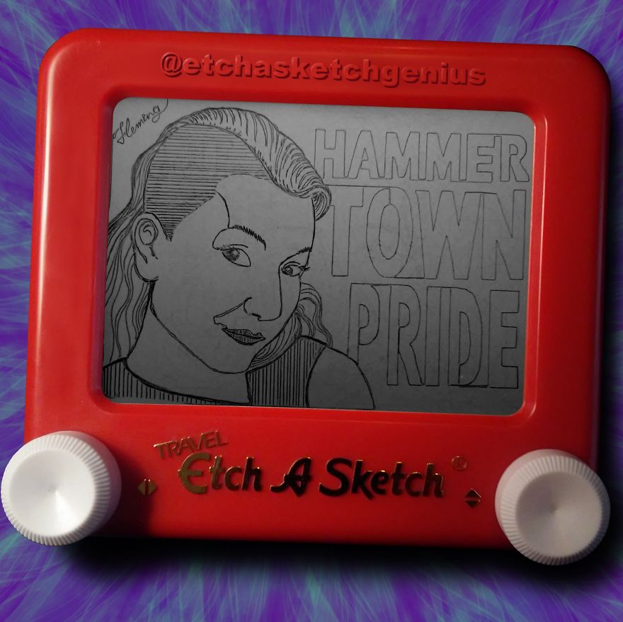 I Etch-A-Sketch My Instagram Followers I Etch-A-Sketch My Instagram Followers