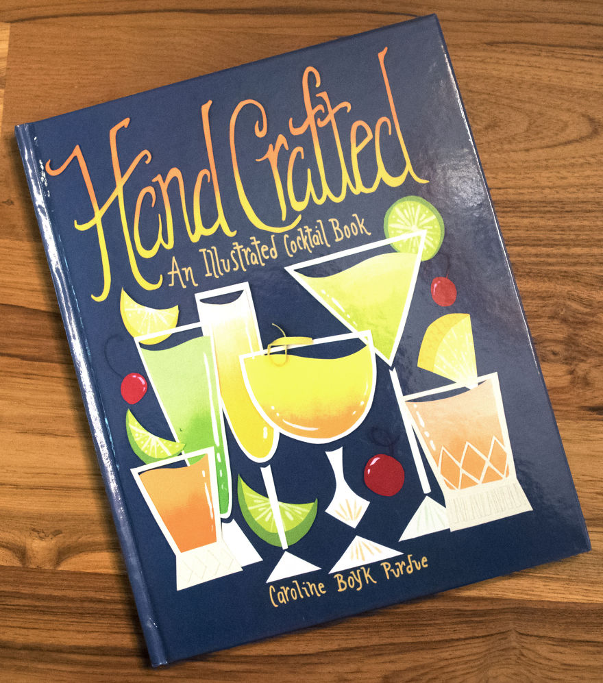 I Illustrated 50 Classic Cocktails From Cut Paper, And Made A Book
