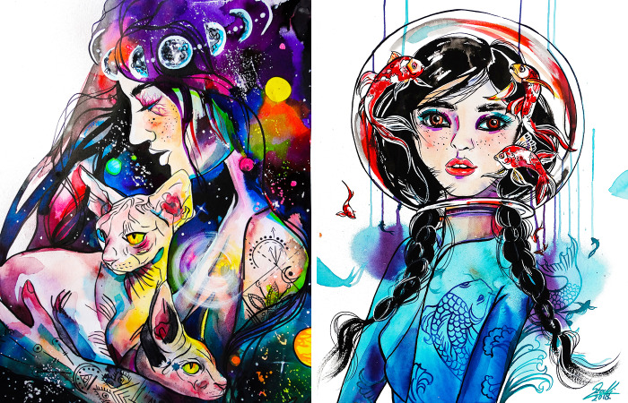 I Illustrated Weird Portraits To Demonstrate How Relative The Beauty Is