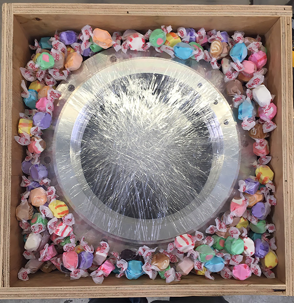 The Machine Shop I Work At Uses Salt Water Taffy For Packing Peanuts. All The Delivery Guys Love Us