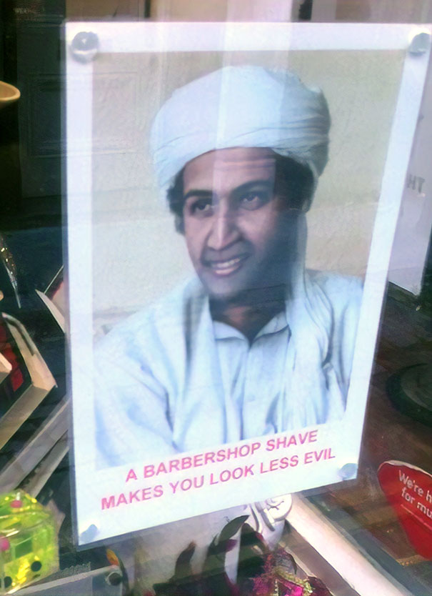 I Saw This In A Barber Shop