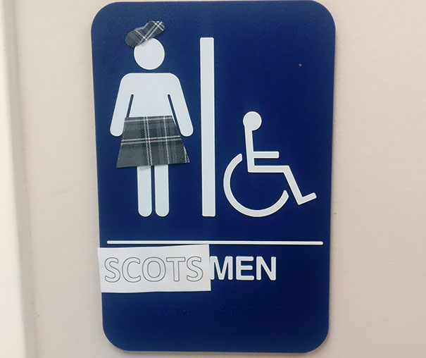 How To Utilize The Women's Bathroom In A Shop Full Of Guys