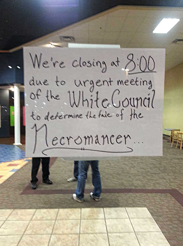 Sign At My Local Coffee Shop