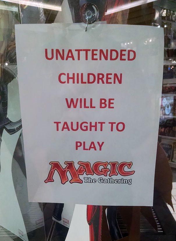 The Local Comic Shop Doesn't Mess Around