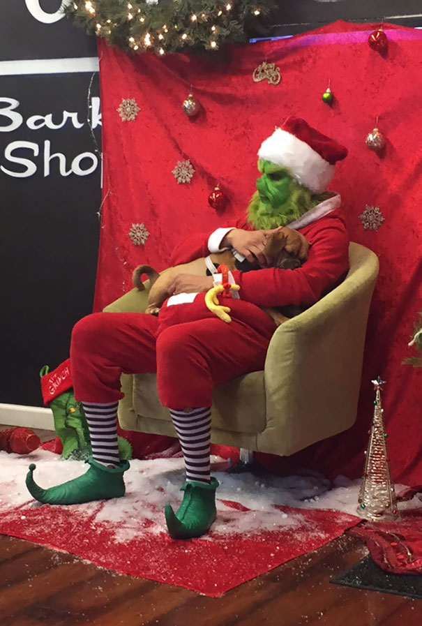 My Barber Shop Is In The Holiday Spirit