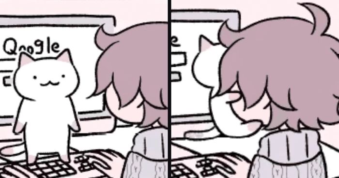 Japanese Illustrator Creates The Most Adorable Cat Comics Ever, And It Will Make Your Day