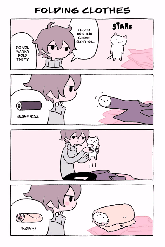 Japanese Illustrator Creates The Most Adorable Cat Comics Ever, And It Will Make Your Day Japanese Illustrator Creates The Most Adorable Cat Comics Ever, And It Will Make Your Day