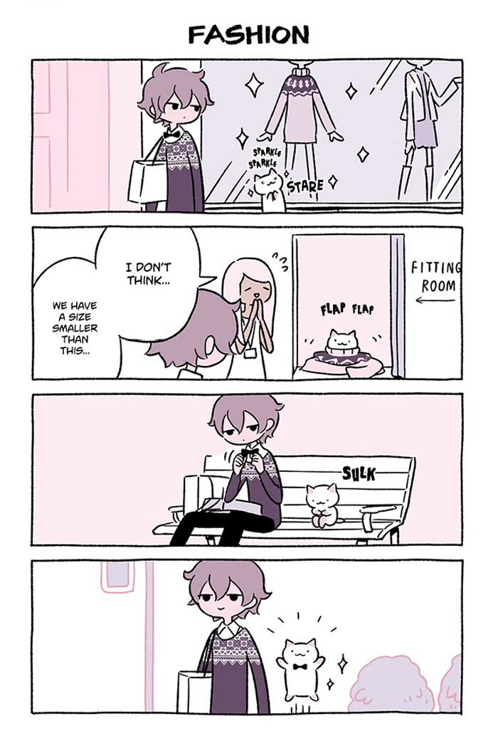 Japanese Illustrator Creates The Most Adorable Cat Comics Ever, And It Will Make Your Day