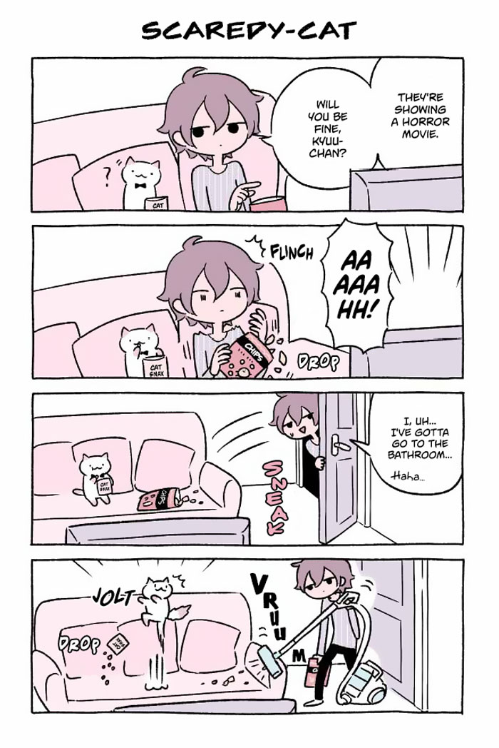 Japanese Illustrator Creates The Most Adorable Cat Comics Ever, And It Will Make Your Day