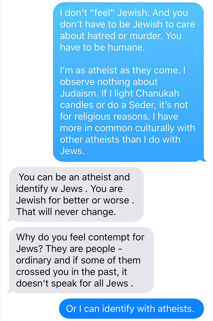 Jewish Aunt Tries To Convince Her Nephew To Dump His Non-Jew GF, And Here's How He Responds