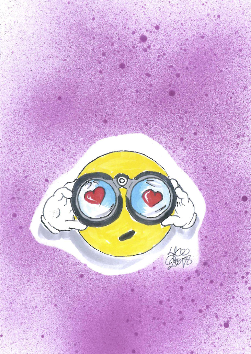 This Artist Creates Hilarious Emojis Based On Pop Culture And Everyday Life...